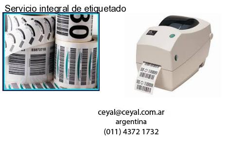 Servicio integral de etiquetado