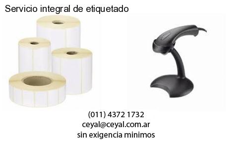 Servicio integral de etiquetado