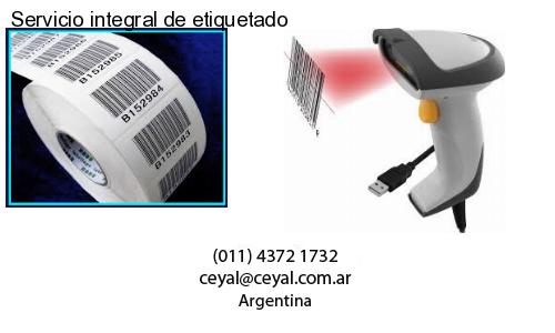 Servicio integral de etiquetado