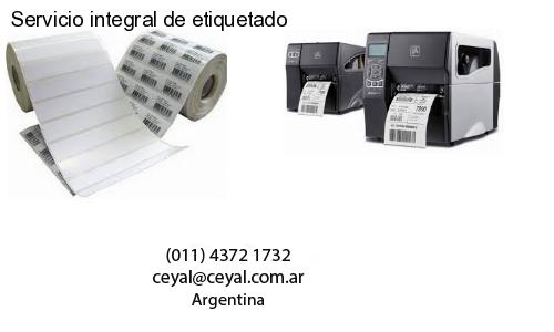 Servicio integral de etiquetado