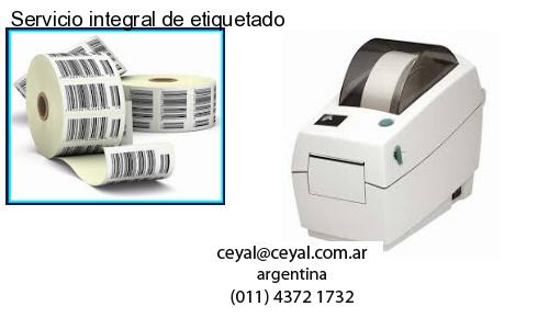 Servicio integral de etiquetado