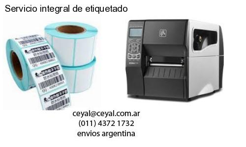 Servicio integral de etiquetado