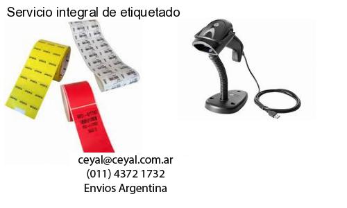 Servicio integral de etiquetado