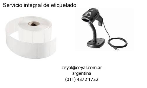 Servicio integral de etiquetado