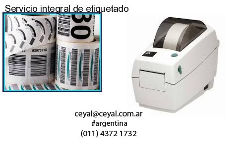 Servicio integral de etiquetado
