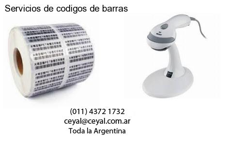 Servicios de codigos de barras