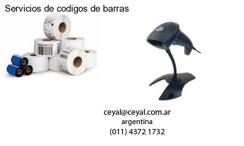 Servicios de codigos de barras