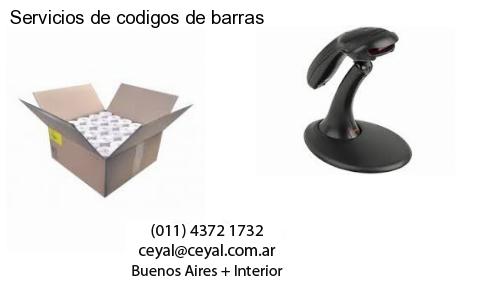 Servicios de codigos de barras