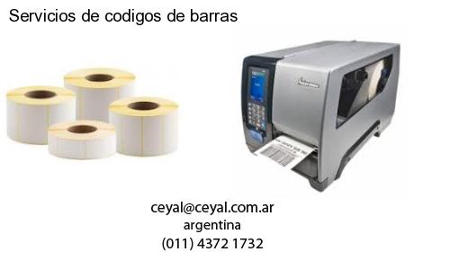 Servicios de codigos de barras