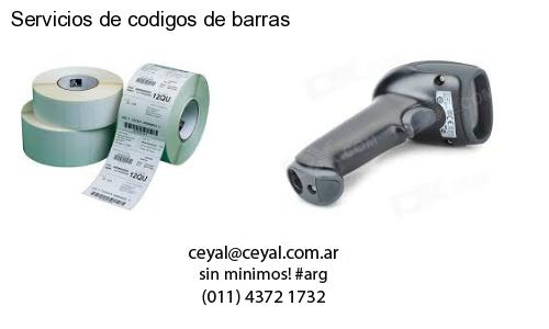 Servicios de codigos de barras