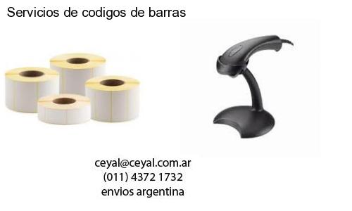 Servicios de codigos de barras