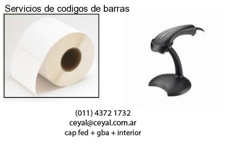 Servicios de codigos de barras