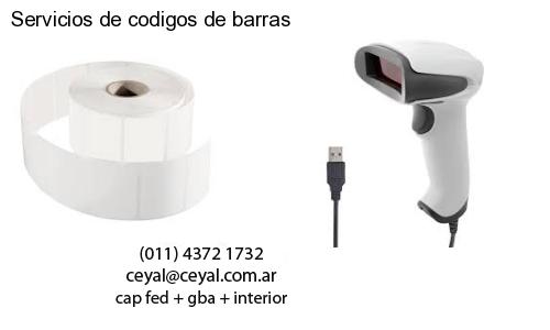 Servicios de codigos de barras