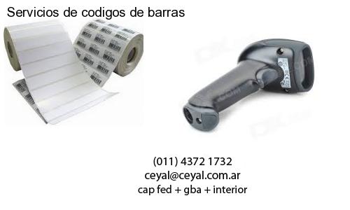 Servicios de codigos de barras