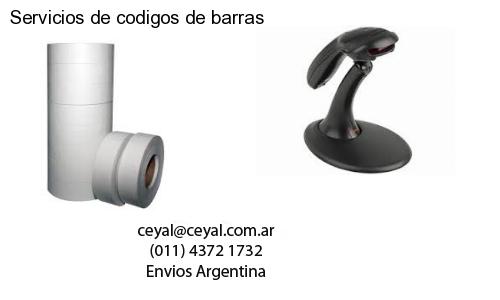 Servicios de codigos de barras