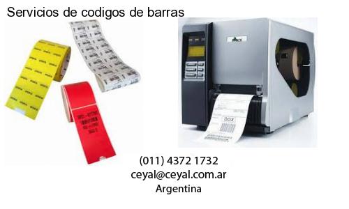 Servicios de codigos de barras