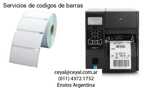 Servicios de codigos de barras