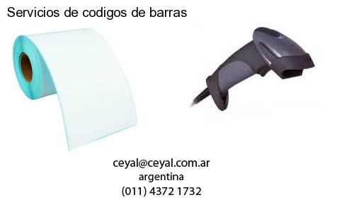 Servicios de codigos de barras