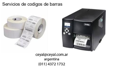 Servicios de codigos de barras