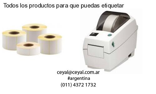 Todos los productos para que puedas etiquetar