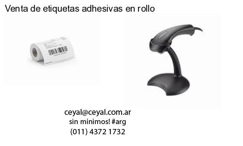 Venta de etiquetas adhesivas en rollo