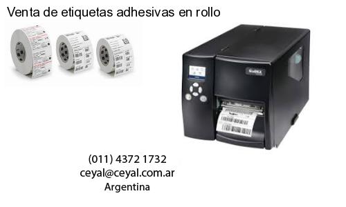 Venta de etiquetas adhesivas en rollo