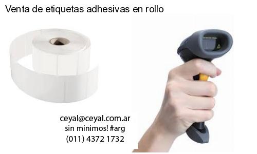 Venta de etiquetas adhesivas en rollo
