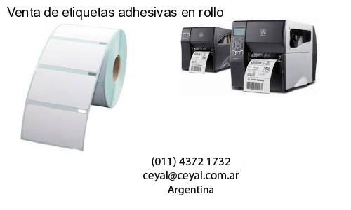 Venta de etiquetas adhesivas en rollo