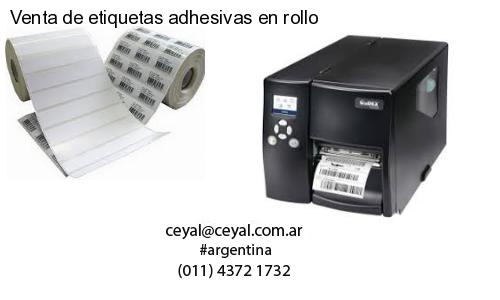 Venta de etiquetas adhesivas en rollo