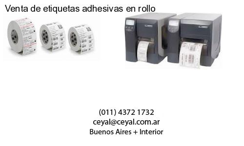 Venta de etiquetas adhesivas en rollo