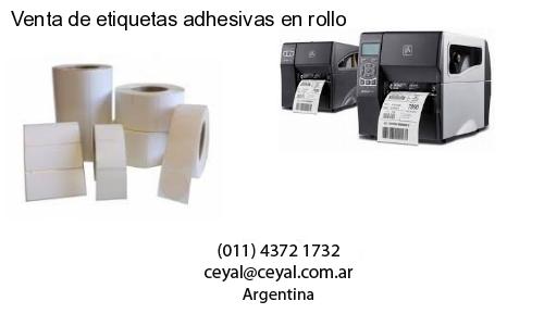 Venta de etiquetas adhesivas en rollo