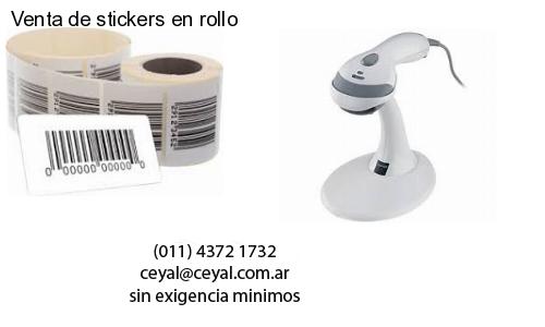 Venta de stickers en rollo