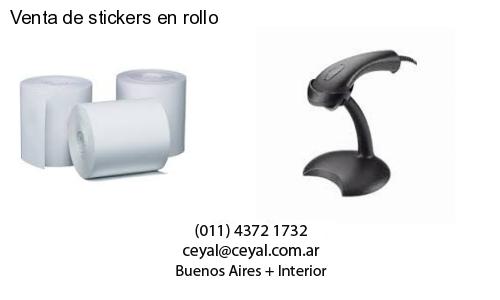 Venta de stickers en rollo