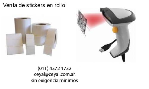 Venta de stickers en rollo