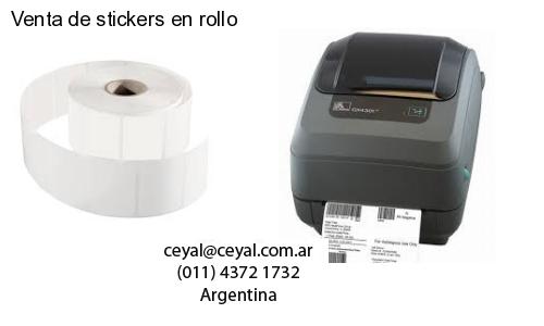 Venta de stickers en rollo