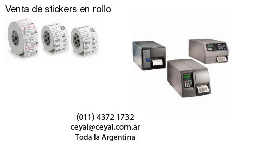 Venta de stickers en rollo