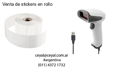 Venta de stickers en rollo