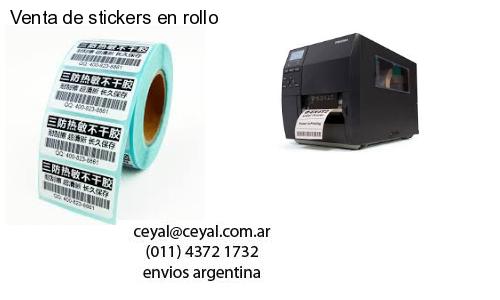 Venta de stickers en rollo