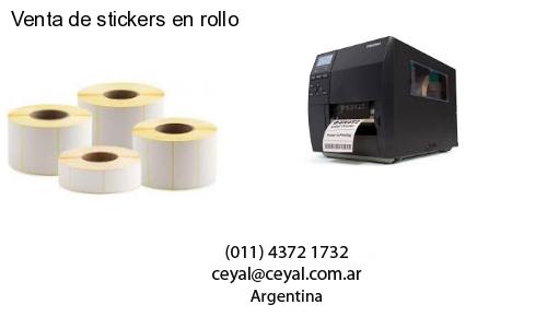 Venta de stickers en rollo