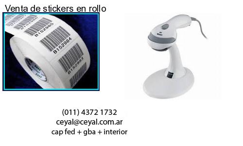 Venta de stickers en rollo