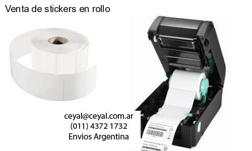 Venta de stickers en rollo