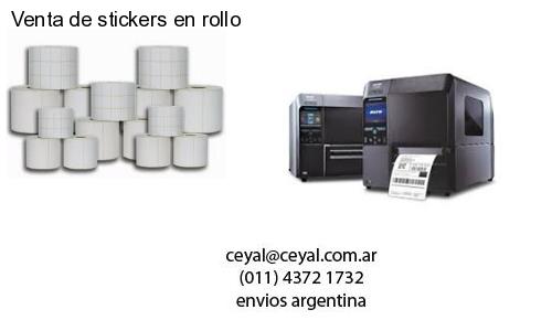 Venta de stickers en rollo