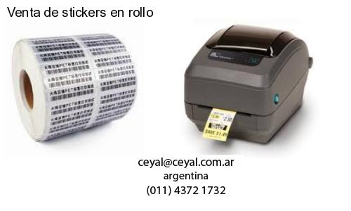 Venta de stickers en rollo
