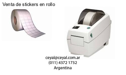 Venta de stickers en rollo