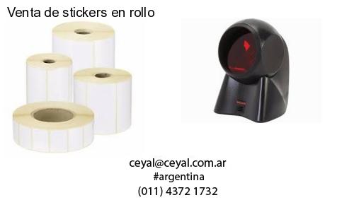 Venta de stickers en rollo