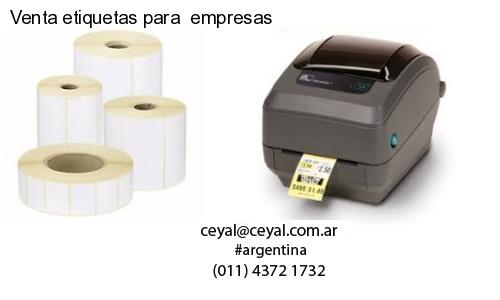 Venta etiquetas para  empresas