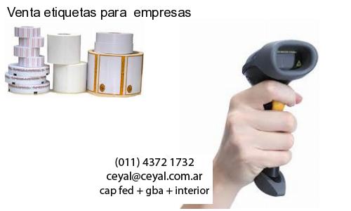 Venta etiquetas para empresas