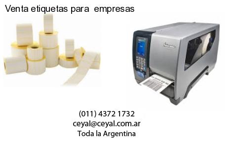 Venta etiquetas para  empresas