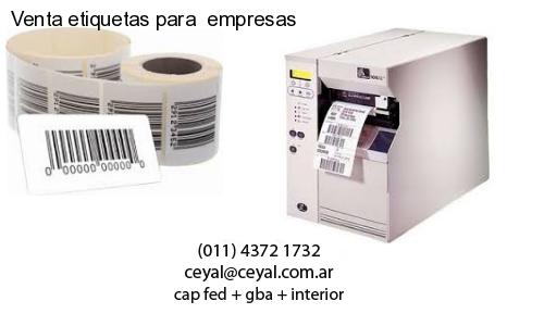 Venta etiquetas para  empresas
