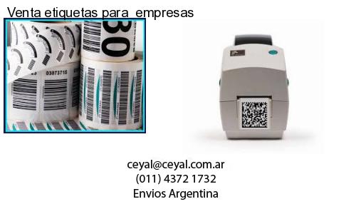 Venta etiquetas para  empresas